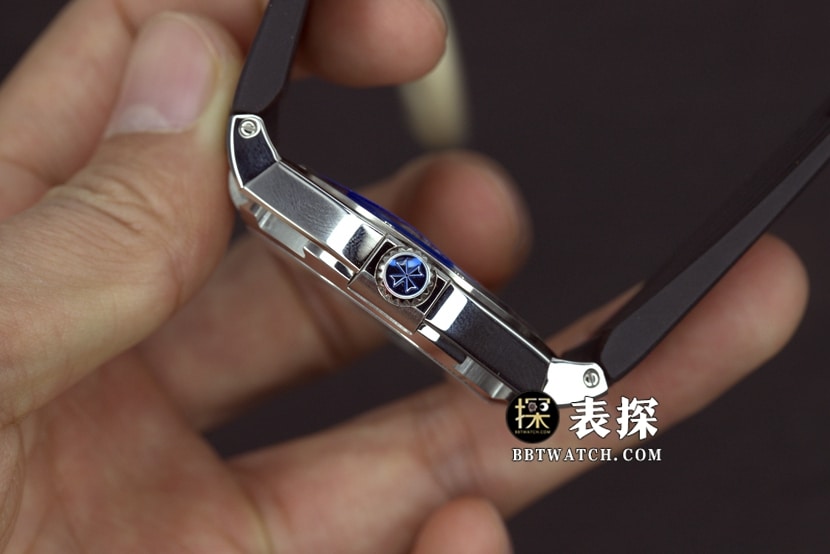 PPF厂江诗丹顿纵横四海47040顶级复刻手表白盘钢带款图片及价格侧面实拍图