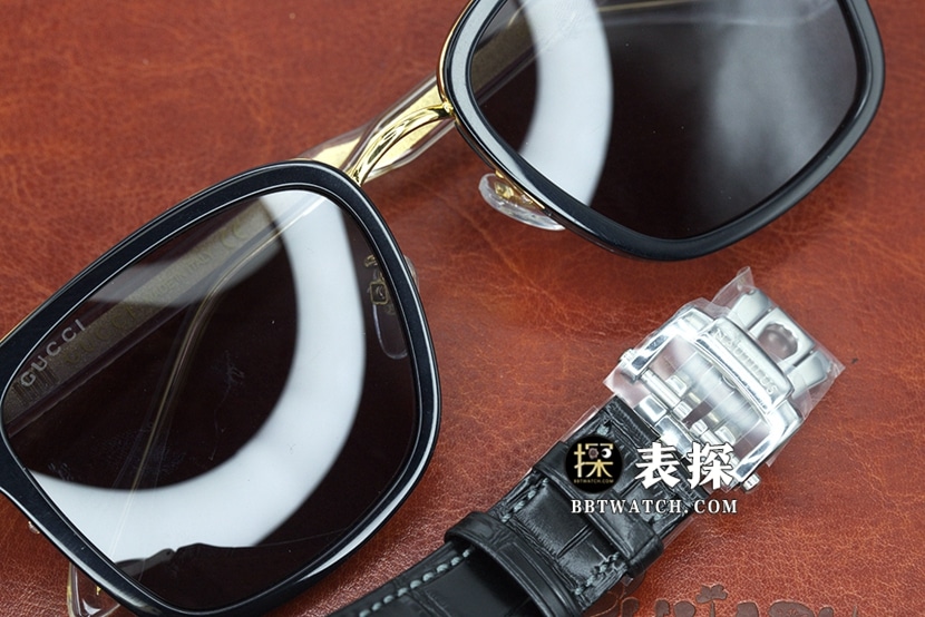 GR厂百达翡丽运动优雅5712顶级一比一精仿手表男士黑盘皮带款图片及价格表带实拍图