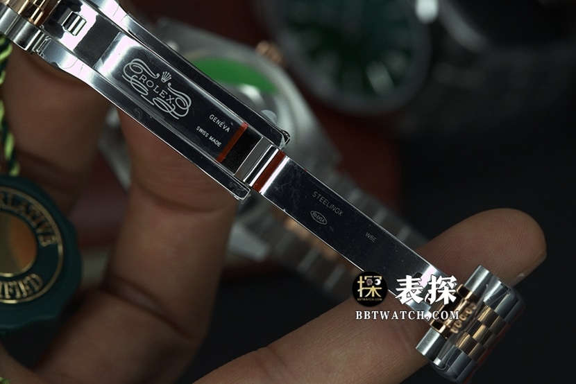 GS厂劳力士女装日志型一比一超A高仿手表女士满天星钢带款图片及价格表扣实拍图