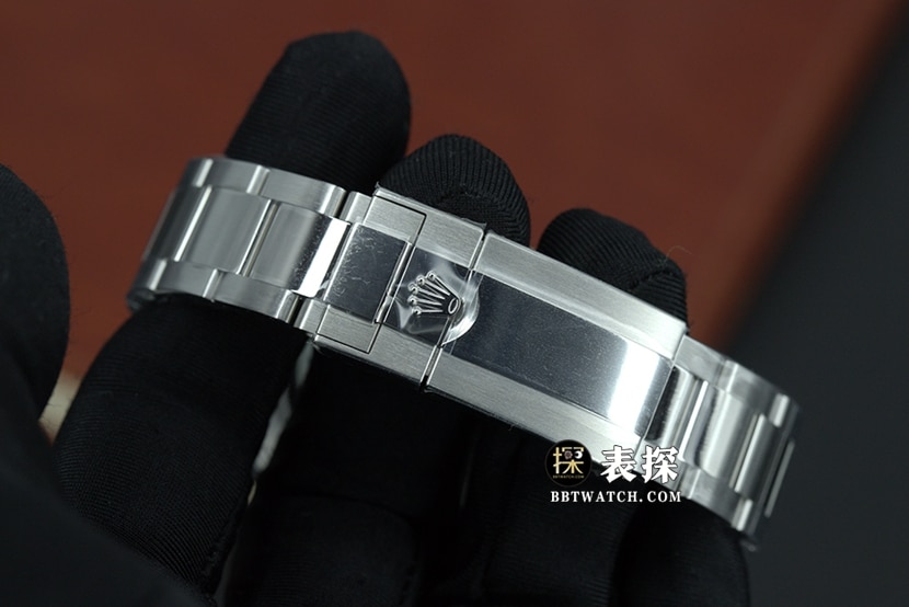 BT厂劳力士迪通拿一比一超A高仿手表男士冰蓝迪钢带款图片及价格表带实拍图