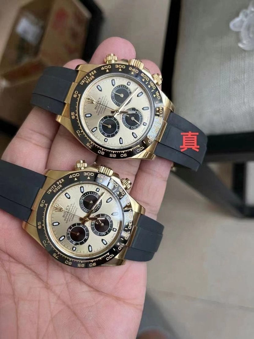 C厂劳力士迪通拿顶级复刻手表116518余文迪真假对比评测