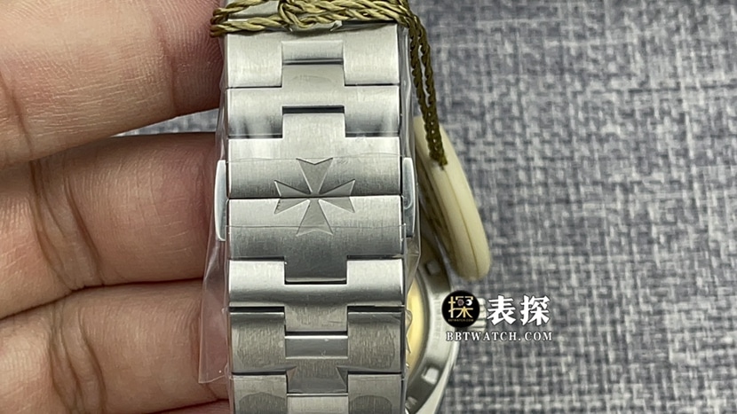 ZF厂江诗丹顿纵横四海4500V超A高仿手表男士蓝盘钢带款图片及价格表带实拍图
