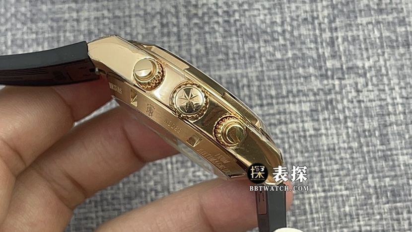 8F厂江诗丹顿纵横四海顶级一比一精仿手表男士银白盘皮带款图片及价格侧面实拍图