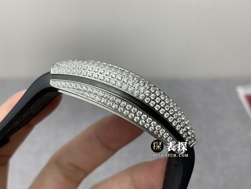 ABF女士法兰克穆勒1:1复刻手表满钻盘皮带款侧面图