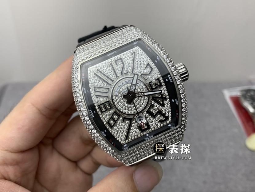 法兰克穆勒一比一复刻表,abf女士复刻手表,正面图