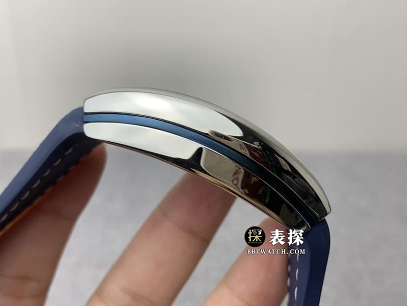 ABF男士法兰克穆勒1:1复刻手表蓝盘橡胶款V 45 SC DT YACHTING侧面图