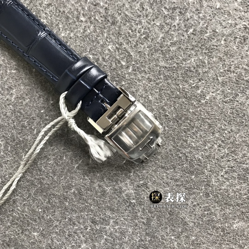 ZF厂积家约会一比一超A高仿手表女士银盘月相皮带款图片及价格表扣实拍图