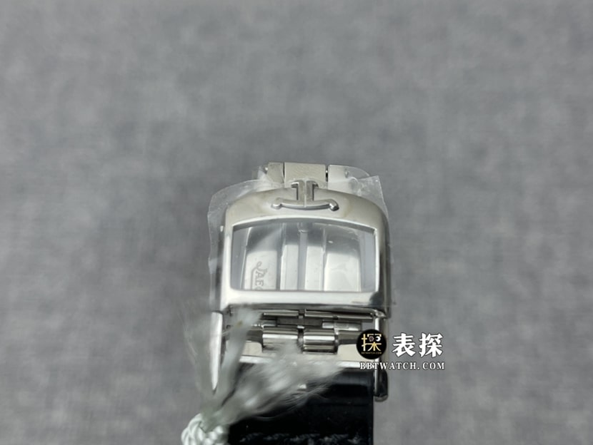 ZF厂积家大师1428421超A高仿手表男士银盘双时区皮带款图片及价格表扣实拍图