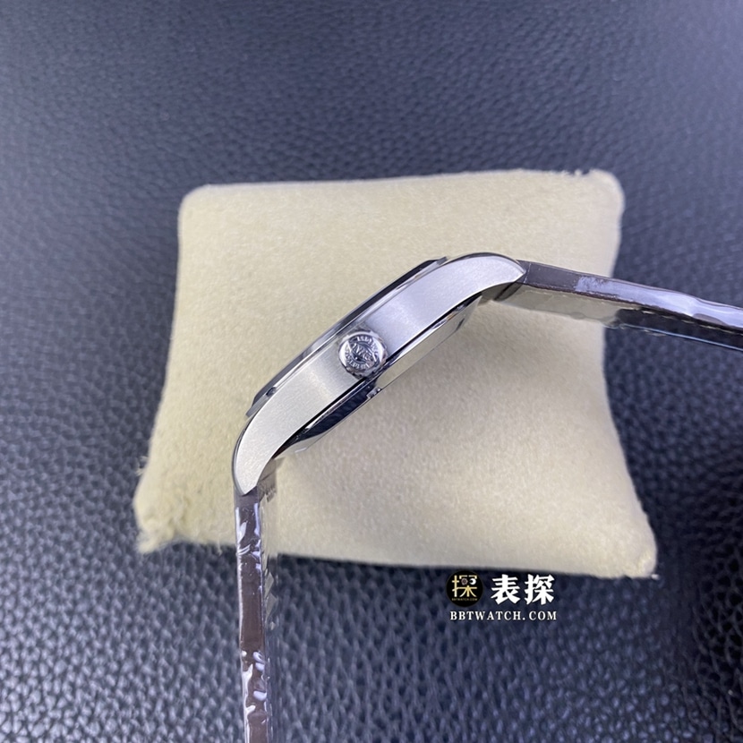 AOF厂万国表飞行员IW328205顶级一比一高仿手表男士绿盘皮带款图片及价格侧面实拍图