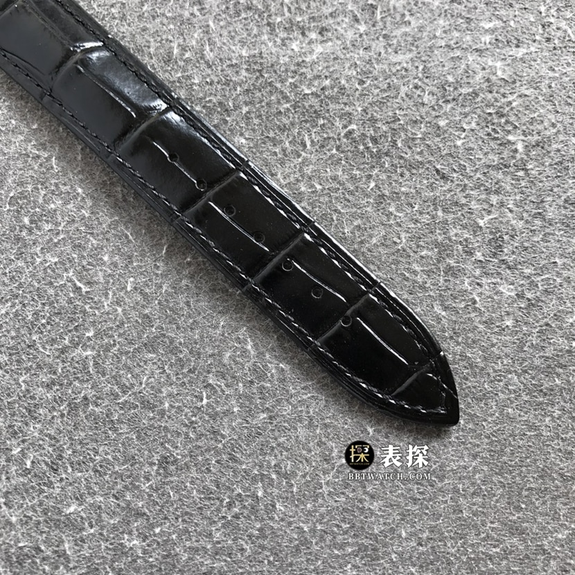 欧米茄蝶飞顶级一比一精仿手表男士黑盘皮带款图片及价格表带实拍图
