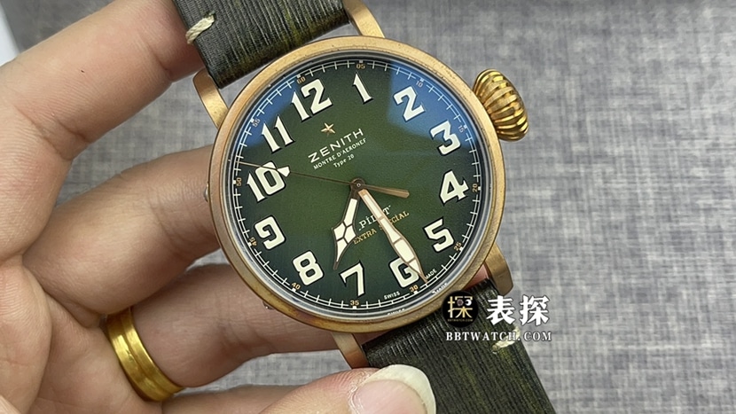 真力时1:1复刻手表,xf飞行员复刻表,正面图
