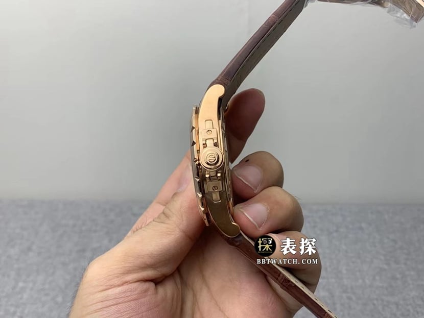 罗杰杜彼一比一复刻表,jb王者复刻手表,侧面图