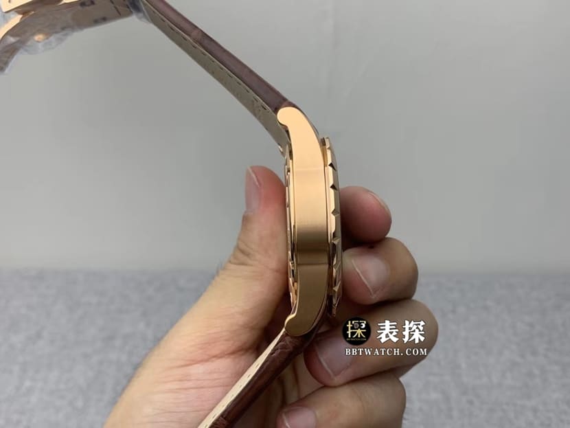JB王者罗杰杜彼1:1复刻手表黑盘皮带款RDDBEX0280侧面图
