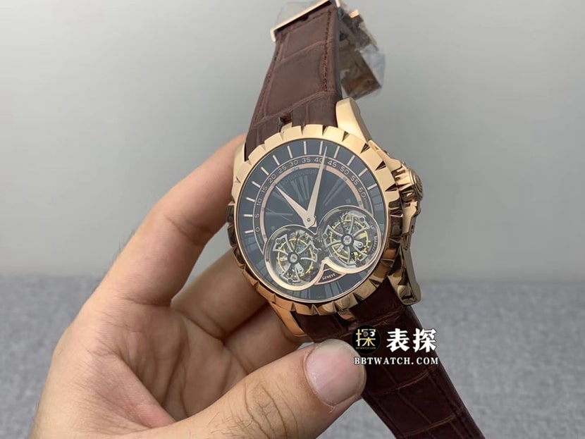 罗杰杜彼一比一复刻表,jb王者复刻手表,正面图