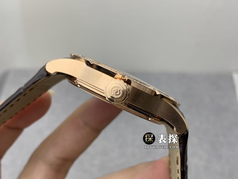 BBR王者罗杰杜彼1:1复刻手表镂空盘镶钻皮带款RDDBEX0404侧面图