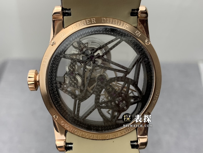 BBR王者罗杰杜彼1:1复刻手表镂空盘镶钻皮带款RDDBEX0404背面图