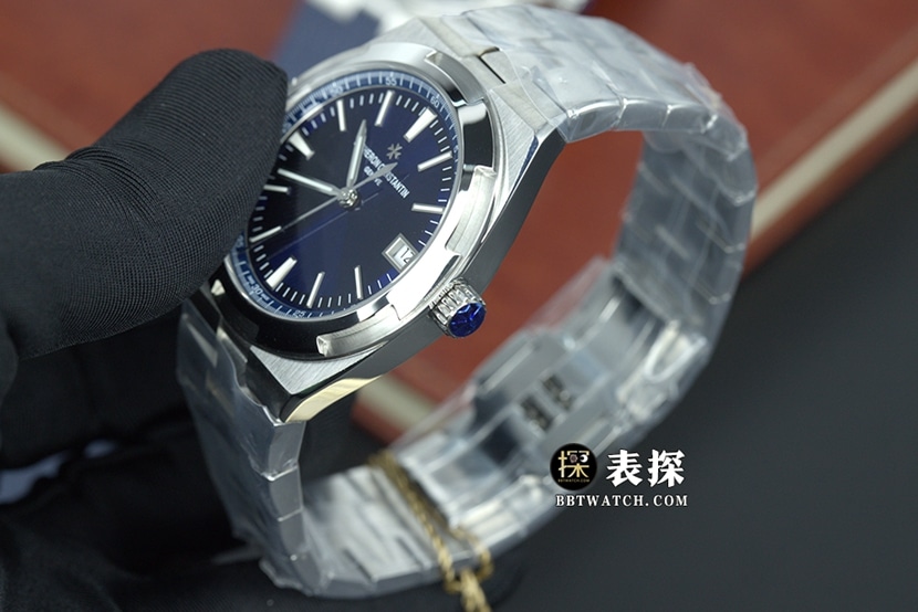 PPF纵横四海江诗丹顿1:1复刻手表蓝盘钢带款4500V/110A-B128正面实拍图