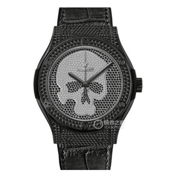 WWF Classic Fusion Hublot 1:1 Réplique de Montre Plaque de Crâne Modèle 542.ND.9100.LR.1700.SKULL
