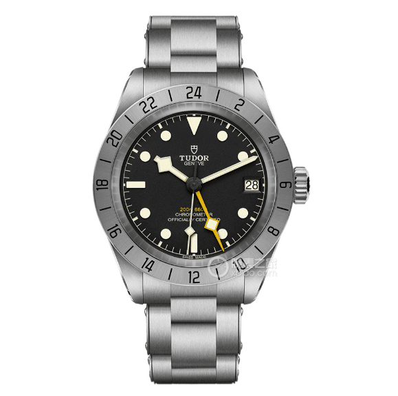 ZF Biwan Tudor 1:1 réplique montres disque noir ceinture acier modèles M79470-0001