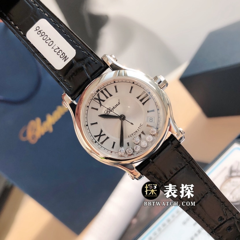 萧邦顶级复刻表,原单快乐钻复刻手表,正面图