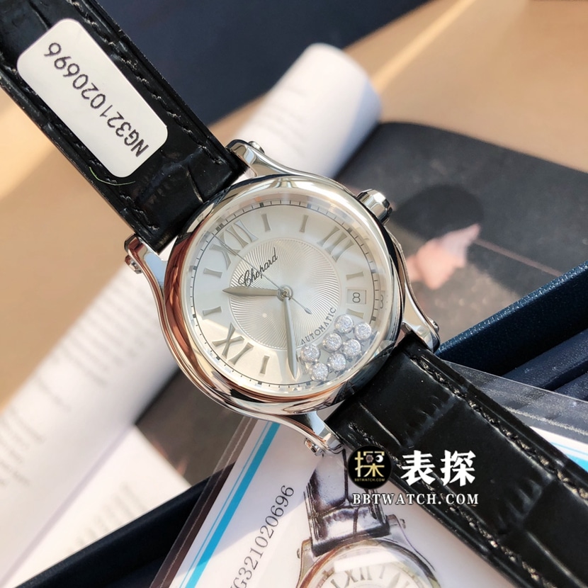 萧邦顶级复刻表,原单快乐钻复刻手表,正面图