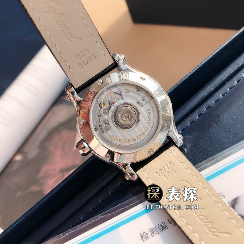 原单快乐钻萧邦1:1复刻手表女士银盘皮带款278559-3001机芯图