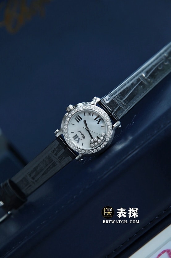 萧邦1:1复刻,原单快乐钻复刻表,正面图