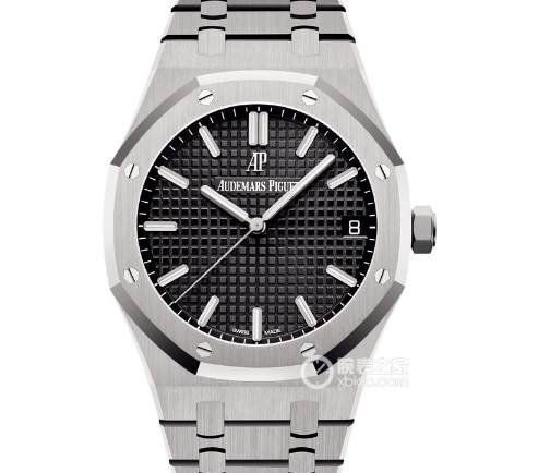 APS Royal Oak Audemars Piguet 1:1 Replique Montres Disque Noir Bracelet Acier Modèle 15510ST.OO.1320ST.07
