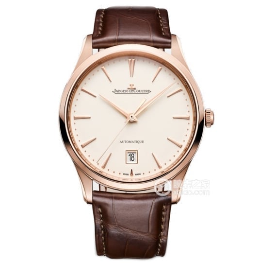 IM Master Jaeger-LeCoultre 1:1 Replica Watches Men's Eggshell Yellow Plate Rose Gold Belt Model 1232510