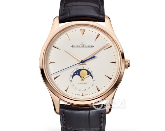 APS factory master Jaeger-LeCoultre 1:1 réplique montres coquille d'œuf disque jaune or rose ceinture phase de lune modèles 1362511