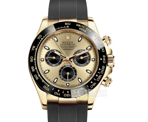 C Factory Ditoner Rolex 1:1 réplique montres chronographe champagne panda disque caoutchouc modèle M116518ln-0048