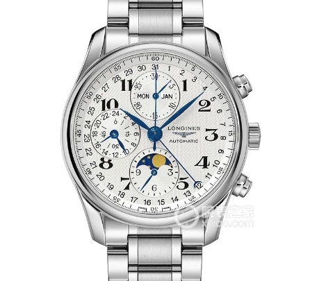 KL factory tradition horlogère Longines 1:1 réplique montres disque argenté décor grain de blé aiguilles en acier bleui modèles ceinture en acier L2.673.4.78.6