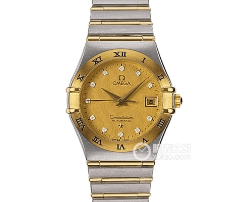 3S Constellation Omega 1:1 réplique montres cadran champagne anneau diamants acier ceinture modèles 123.20.38.21.58.001