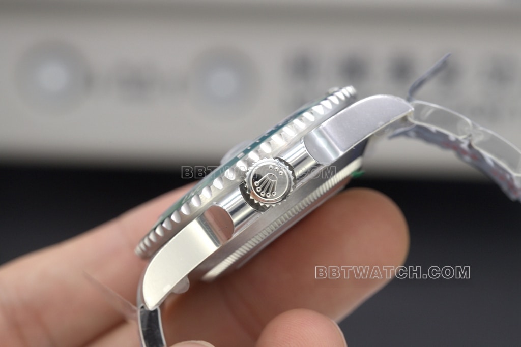 C厂绿水鬼劳力士1:1顶级复刻手表40mm116610LV-0002侧面
