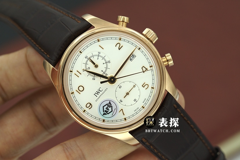 万国1:1复刻表,aps葡萄牙复刻手表,正面实拍图