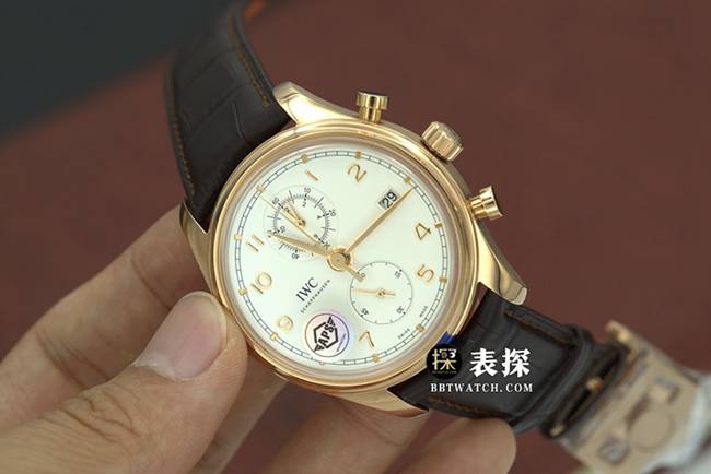 APS factory Portuguese Universal 1:1 replica watches silver white panda disk mechanical belt models IW390301