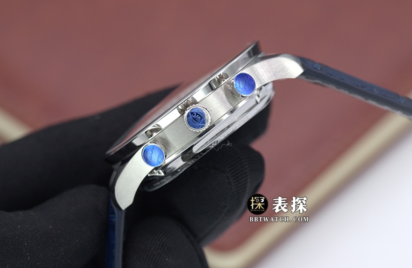 ZF厂葡萄牙万国1:1复刻手表白盘皮带款IW371620侧面实拍图