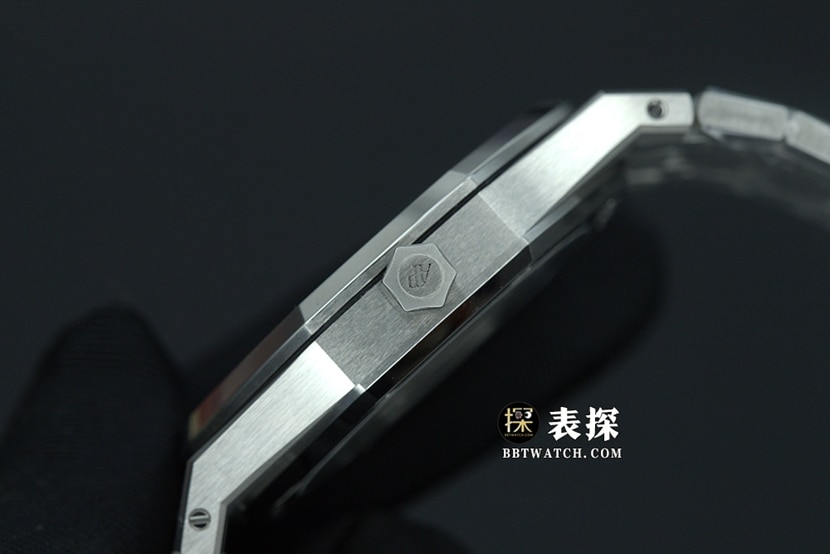 爱彼顶级复刻手表,APS皇家橡树复刻表,侧面实拍图