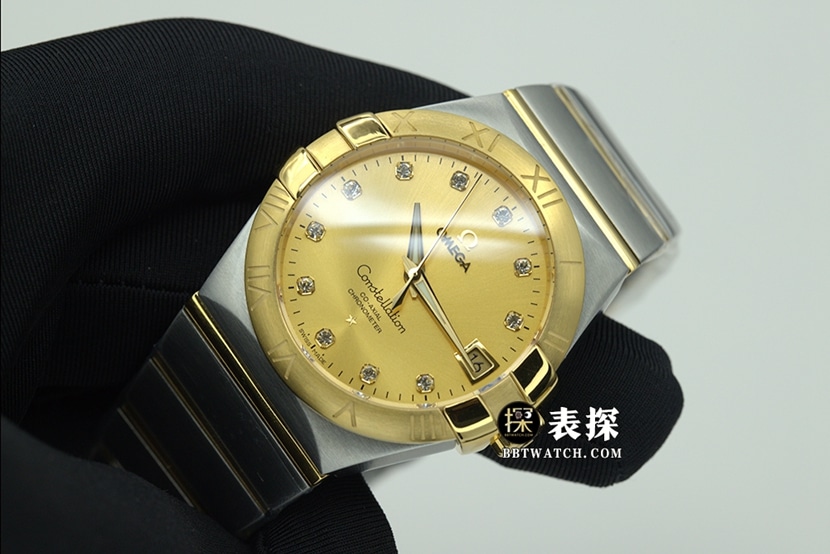 欧米茄一比一手表,3S星座复刻表,正面实拍图