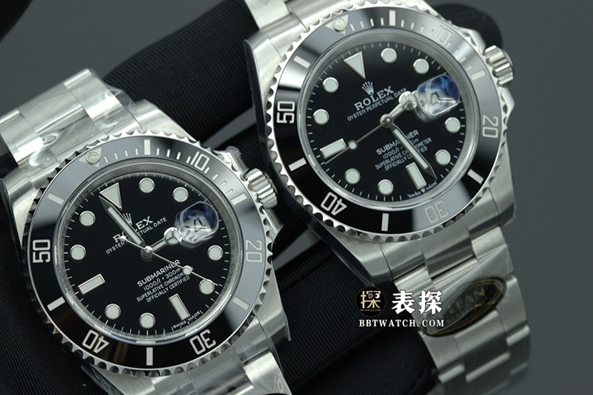 C厂潜航者劳力士1:1复刻手表夜光黑盘钢带款m126610ln-0001、116610LN-0001