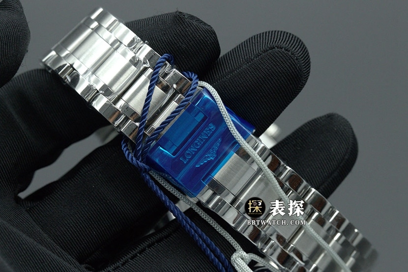 KY厂制表传统浪琴1:1复刻手表银盘钢带款L2.793.4.78.6表带实拍图