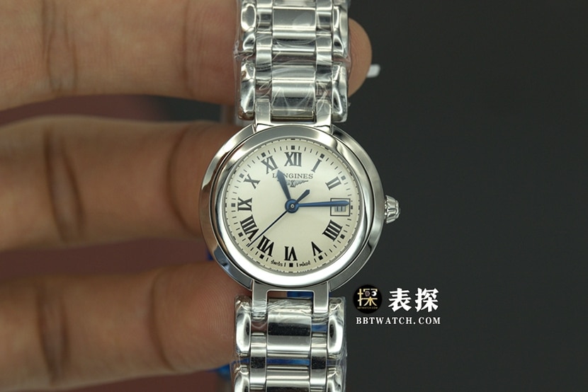 浪琴一比一复刻手表,原单优雅复刻表,正面实拍图