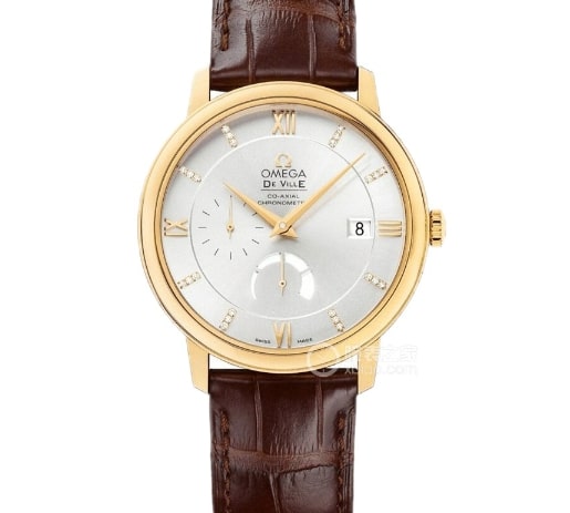 Butterfly Omega 1:1 Replica Watches 18K Gold Disc Yellow Belt