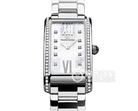 FIABA Emmy 1:1 replica watches white disk with diamonds steel band