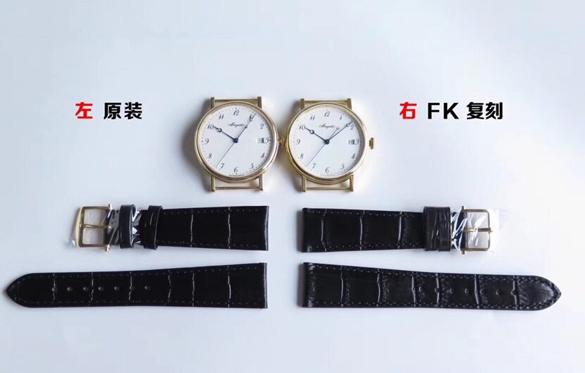 FK厂经典宝玑1:1复刻手表5177BA/29/9V6对比正品评测正面对比图