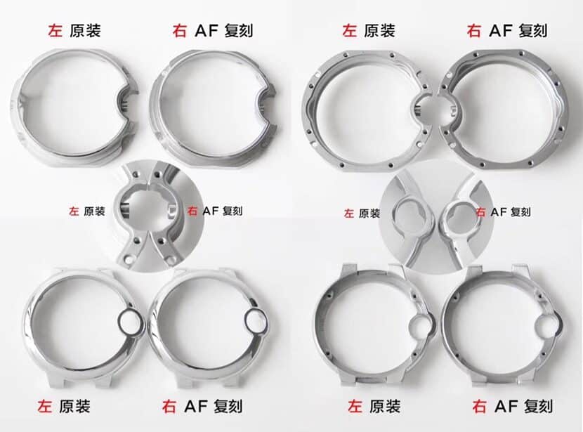 卡地亚1:1复刻,af蓝气球复刻表,正面对比图