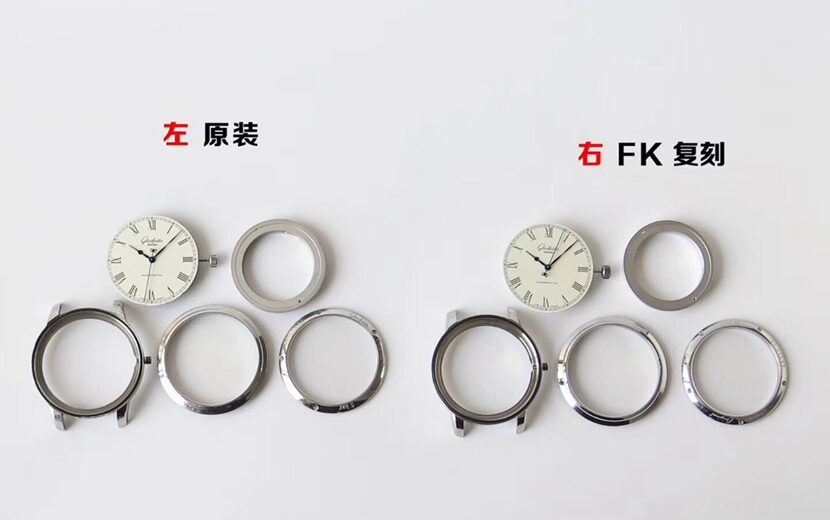 FK厂议员格拉苏蒂1:1复刻手表1-39-59-01-02-04对比正品评测正面对比图