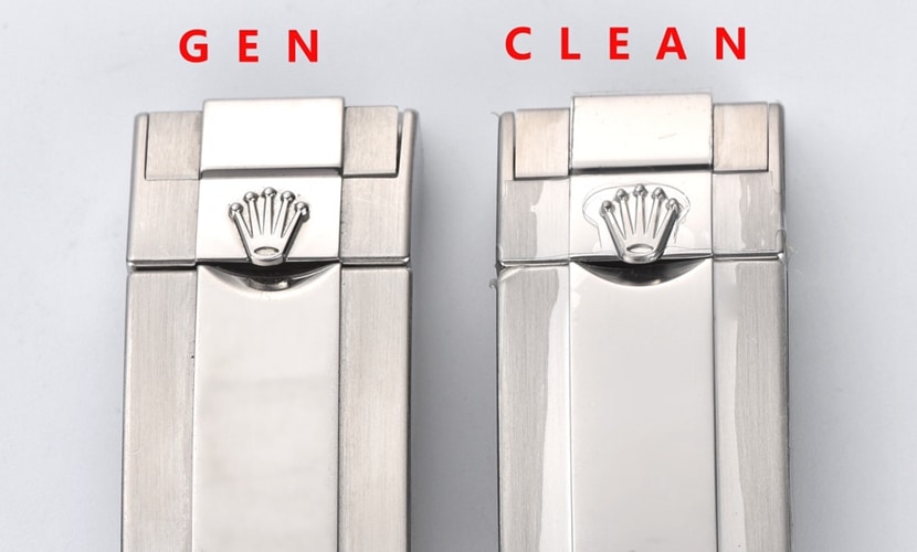 C厂格林尼治型II劳力士1:1复刻手表m126710blnr-0002对比正品评测表扣对比图