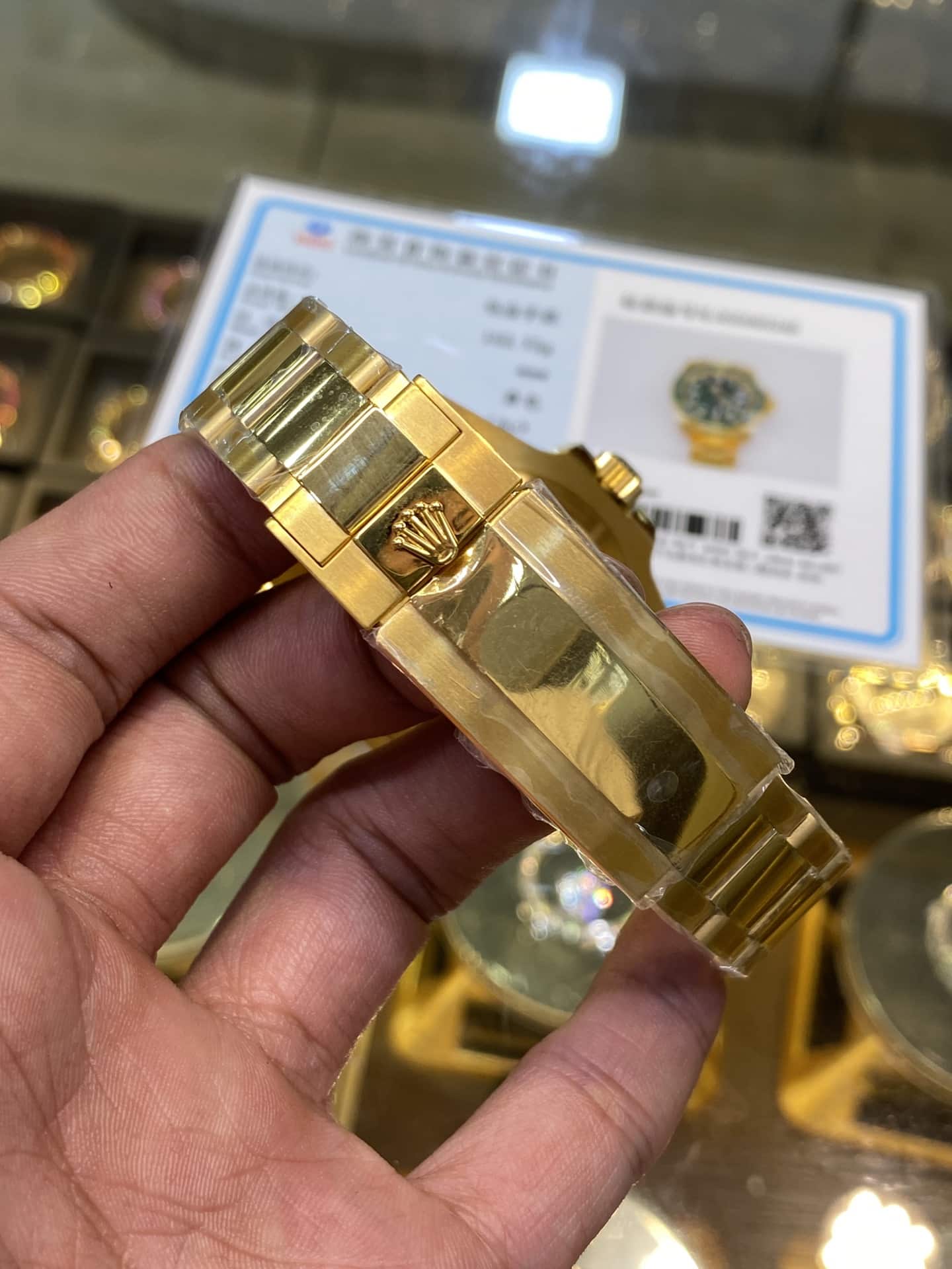 劳力士1:1复刻表,潜航者水鬼复刻表,表带图