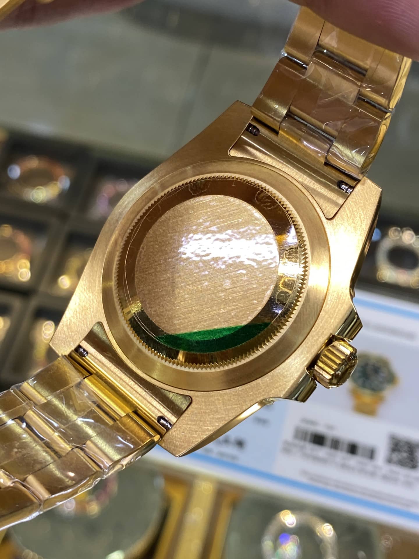 劳力士1:1复刻表,潜航者水鬼复刻表,后盖图